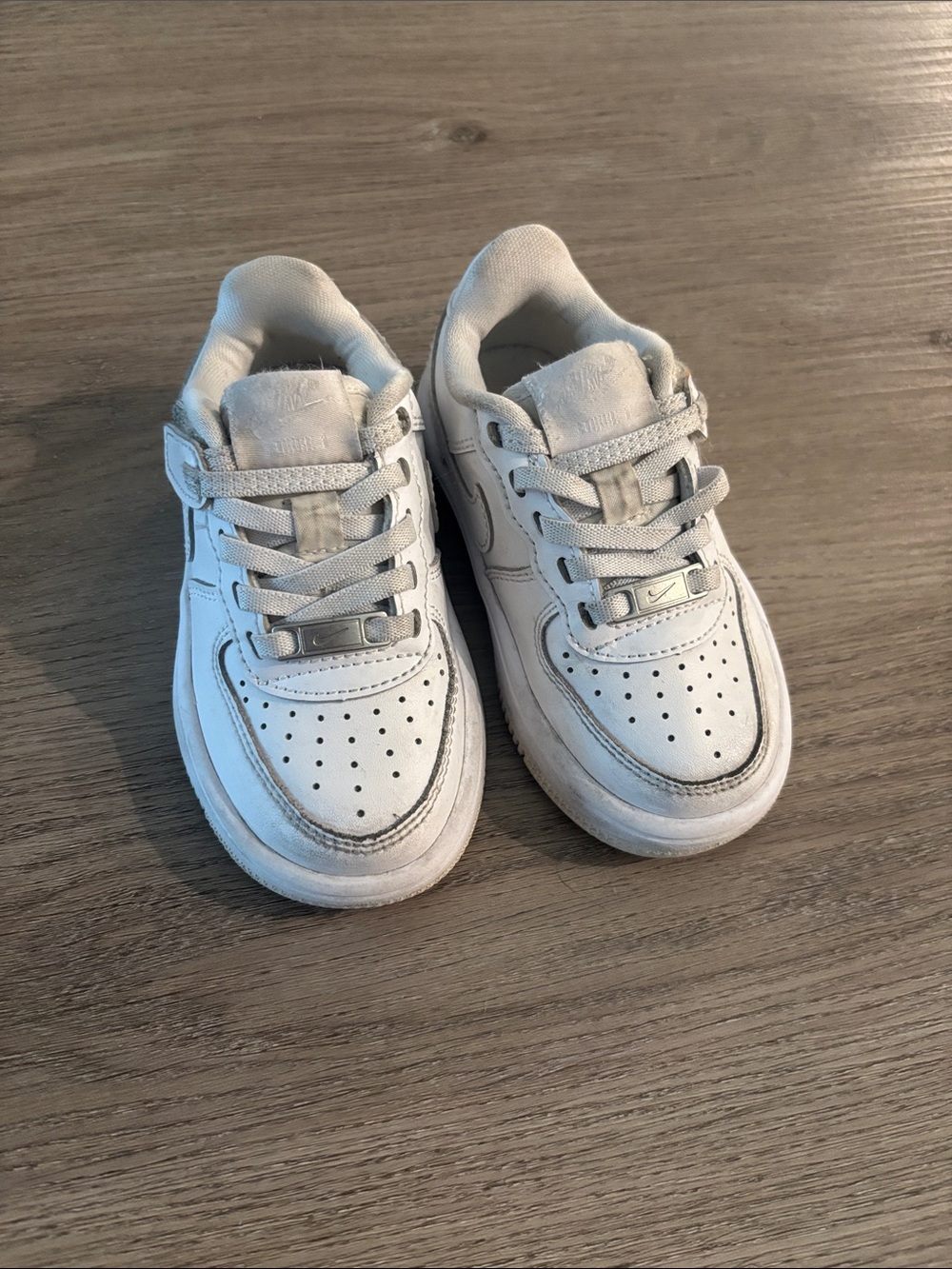 Nike Kids White Low-Top Sneakers